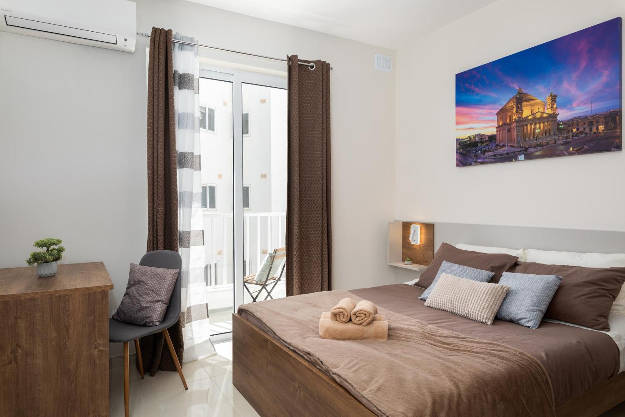 Edka Suites - Modern Sunlit 2Bd Apartments With Balconies - Close To Sliema Promenade, St Julian'S & St Georges Bay Gzira Zewnętrze zdjęcie