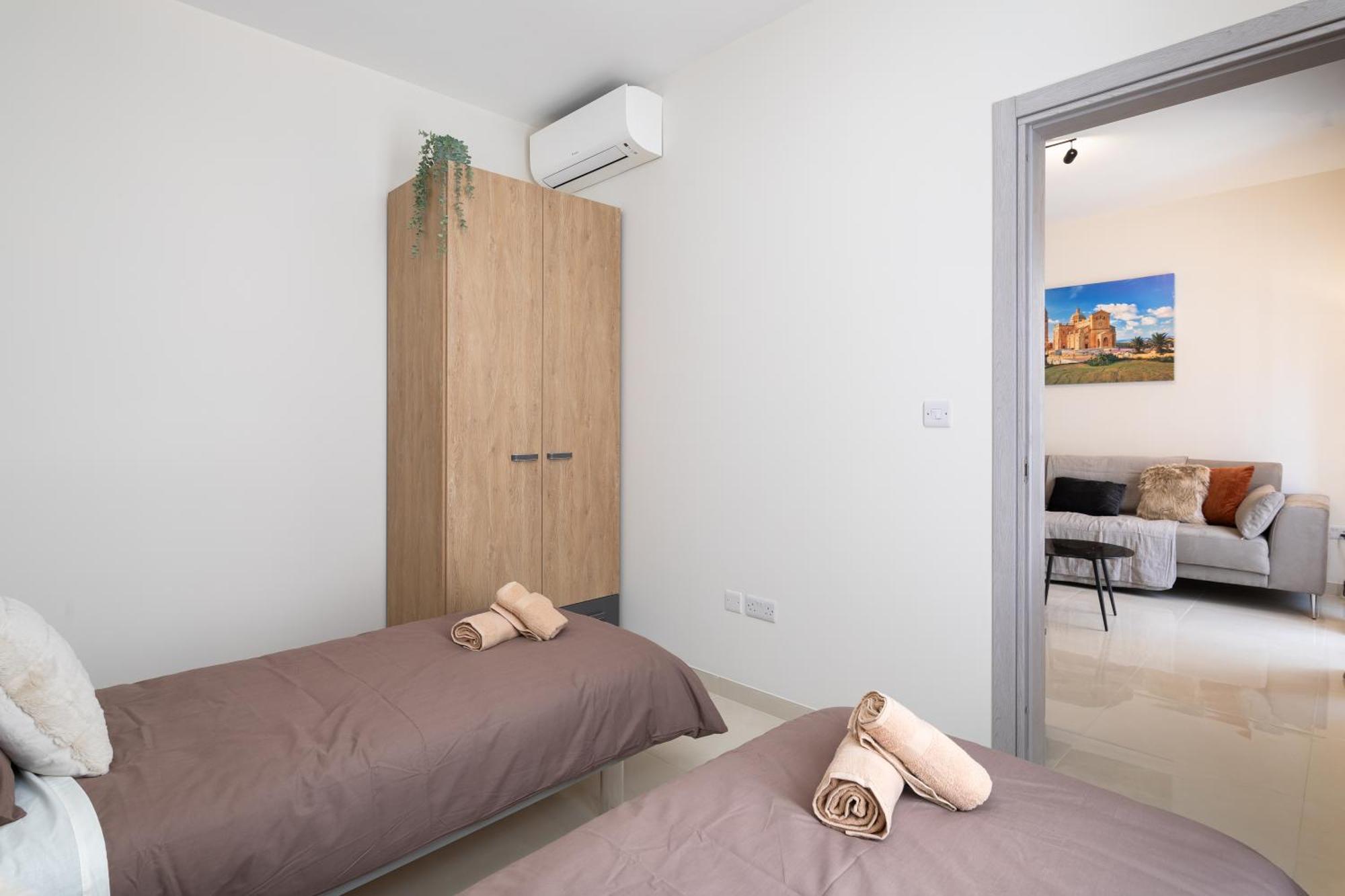 Edka Suites - Modern Sunlit 2Bd Apartments With Balconies - Close To Sliema Promenade, St Julian'S & St Georges Bay Gzira Zewnętrze zdjęcie