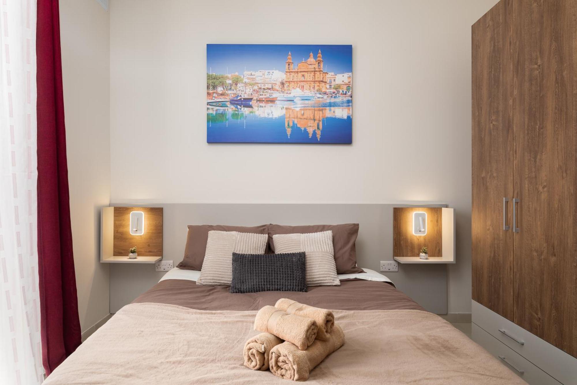 Edka Suites - Modern Sunlit 2Bd Apartments With Balconies - Close To Sliema Promenade, St Julian'S & St Georges Bay Gzira Zewnętrze zdjęcie